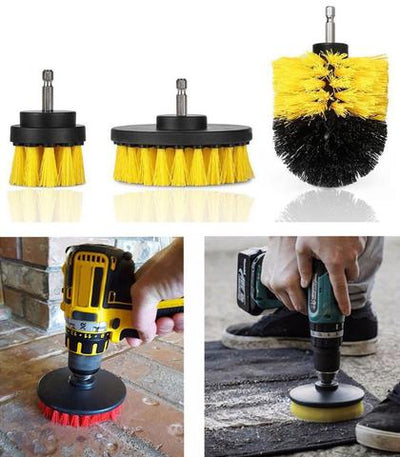 Xtreme Power Drill Cleaning Brush Set